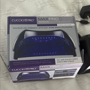 Cuccio LED Nail Lamp in Black